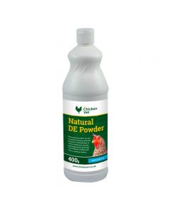 Natural DE Powder 400g Puffer 
